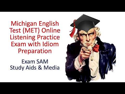 MET Michigan English Test - Online Listening Practice Exam