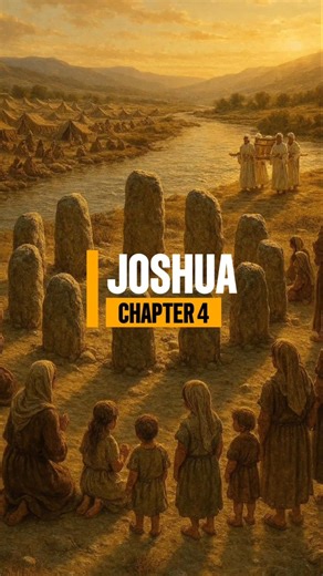 Joshua Chapter 4 | The Twelve Memorial Stones | Crossing the Jordan Remembered | Joshua Bible Story
