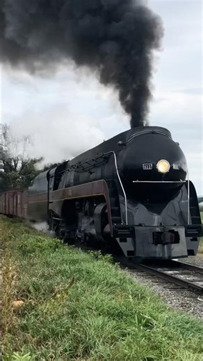 Steam Locomotive Wheel Slip, Merry Christmas! Steam Trains Are On This Channel! JawTooth #Shorts