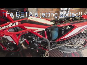 Beta x-trainer 300 amazing bike, jetting redone and now running amazing. We're riding !!!!