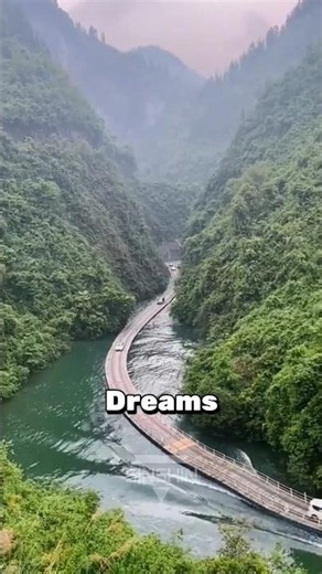 The Floating Bridge That Feels Like a Dream 🌉🌊 #shorts #trending #viral #viralvideo #shortvideo