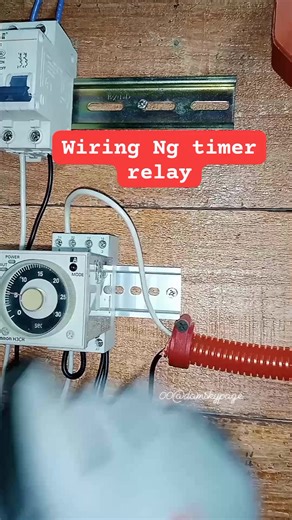How to wiring installation timer delay Everyone #wiring #timer #electrical #electrician #reelsviralシ #reelsfypシ2023 #fypシ゚viralシ #followerseveryone #fbmonitazation #fbstreamadsmonetization #fbvideo2023 #fypシ゚viralシ2023 #reelsfbシ #trendingreels2023 #trendingvideos #trendingreels #trendingvideo #trendingnow #virals #viralvideo #viralreelsfb #viralreel #fypシツ #fypシ゚ #fypシviral | Damsky Page
