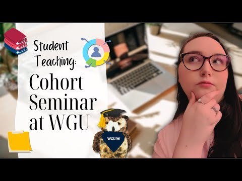 Student Teaching: Cohort Seminar at WGU | FREE Resources!💻📓