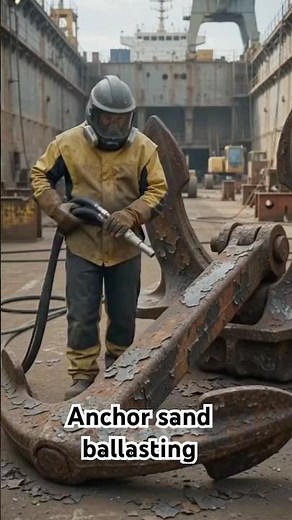 Anchor sand ballasting #ableseaman #automobile #marineservices #usa #usashorts #usatoday