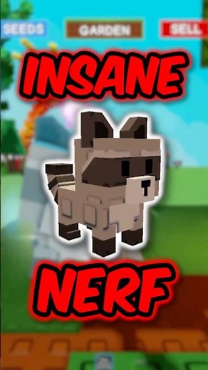 🚨 Raccoon PET Got a MASSIVE Nerf in Grow a Garden! (Roblox)