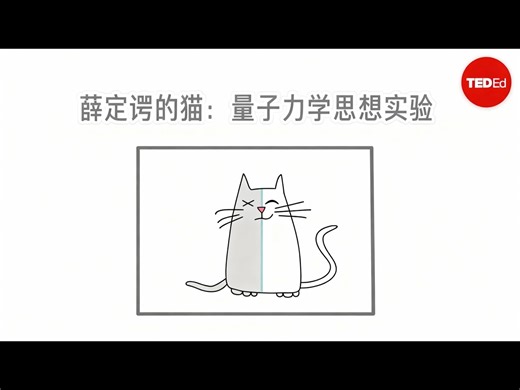 【中配】薛定谔的猫：量子力学中的思想实验 - TED-Ed