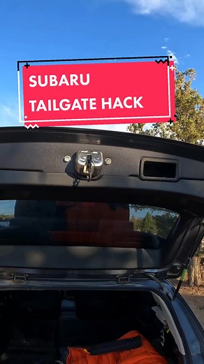 Preventing Subaru Battery Drain with this Tailgate Hack