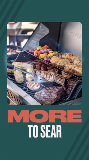 Sear it, sizzle it, savor it. Get more with the Performance Series™ Grill. | Char-Broil