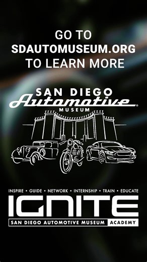 The IGNITE Academy at the San Diego Automotive Museum exposes youth to different careers in the automotive industry through hands-on workshops and career exploration fieldtrips. Thank you to our amazing industry partners - like Manny Cisneros of @csnrs and Bill Neff of Old Town Classics - who help keep this program free for San Diego youth. Go to sdautomuseum.org to learn more about IGNITE.(Video credit: Carson Saflar) | San Diego Automotive Museum