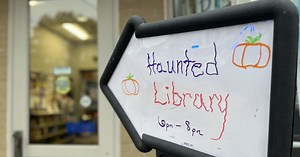 Bath County Memorial Library brings back haunted library