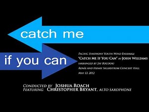 Catch Me If You Can | John Williams (arr. J. Bocook)