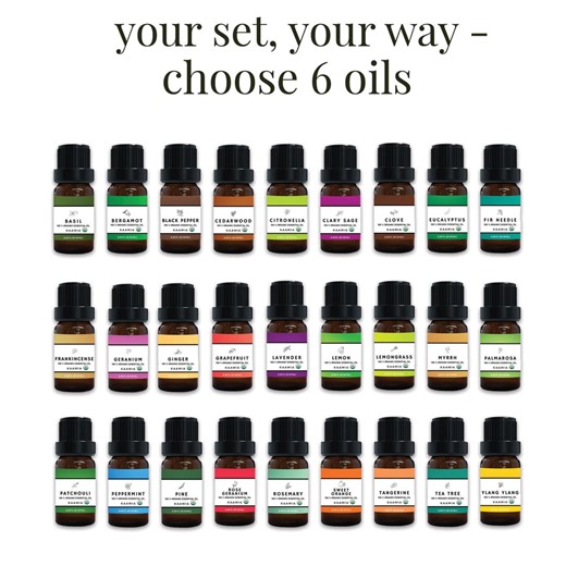 Organic Essential Oil Set: Custom Aromatherapy Kit, Personalized - Etsy
