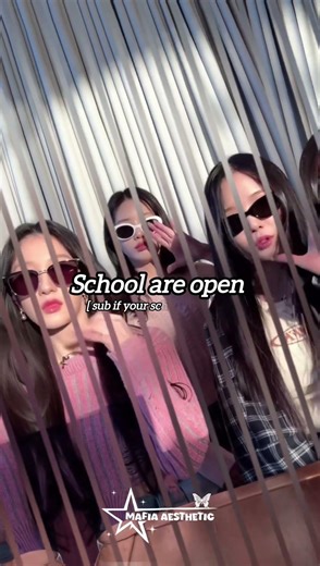 my school are open and I going to school #aesthetic #student life #studysync