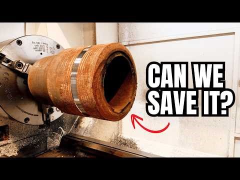 Attempting To Rescue a GIGANTIC Drill Rod Tool Joint