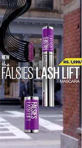 174K views · 5K reactions | Want Salon Lifted Lashes at home? The NEW Falsies Lash Lift Mascara by Maybelline New York does just that! Its double curved brush lifts even the tiniest of lashes for an instantly volumized look! Now get long, dramatic, lifted lashes at home  Now available at your nearest store for Rs. 1,599/- #FalsiesLashLift #MaybellineNewYork #No1MakeupBrandWorldwide | Maybelline New York | Facebook