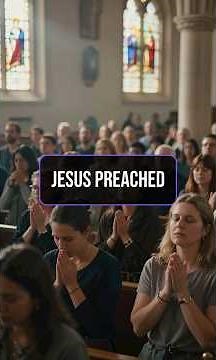 how to praise God in church and outside as preached by Jesus