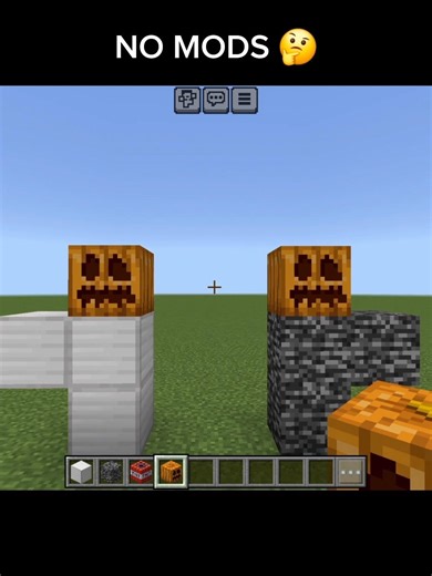 Minecraft NO MODS 🤔 #minecraft #viralshorts #shorts