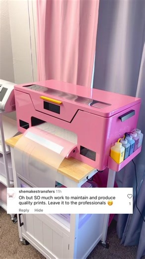 Heres how i do my daily maintenance on my pink dtf printer 🩷 #pinkdtfprinter #pinkdtf #dtfprinting #dtfprintermaintenance #dtfmaintenance #fyp #howto #smallbusiness #latinaownedbusiness