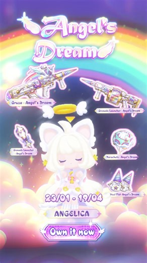 Mini World Royale: Angelica and Angel's Dream Gear Launch