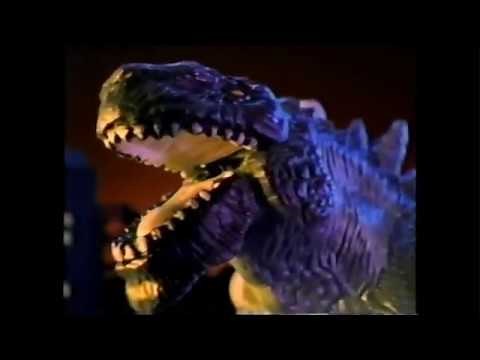 Godzilla Movie Combat Claw Action Figure Toy Ad (1998) (windowboxed)