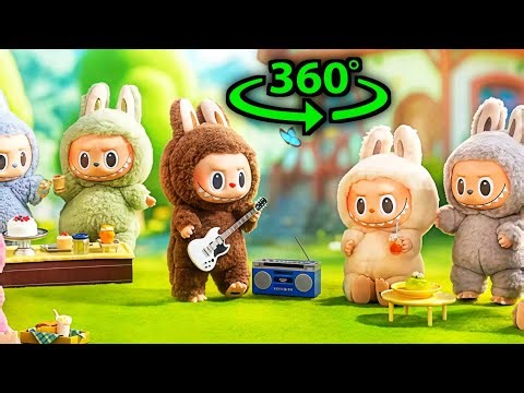 LABUBU 360° Movie Compilation! | VR / 4K (LABUBU Meme)