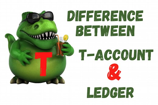 What is the Difference Between a T-Account and a Ledger? | Accounting How To