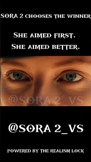 Mei Lin 🇨🇳 vs Freyja Voss 🜂 | Sora 2 Gunslinger Duel | ONLY SORA 2 KNOWS THE WINNER