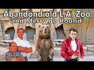 Exploring Abandoned old L.A. zoo and historic Merry Go Round in Griffith Park California