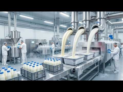 How Baby Formula Is Made: A Rare Look Inside a Milk Processing Plant