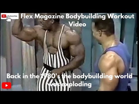 Flex Magazine Bodybuilding Workout Video - Old School Legends