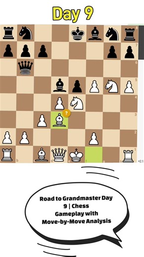 Road to Grandmaster Day 9 🔥 | Every Move Explained! Brilliant Moves, Blunders & Best Plays |