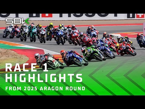 HIGHLIGHTS from #WorldSSP Race 1 to remember 💫 | 2025 #AragonWorldSBK 🇪🇸
