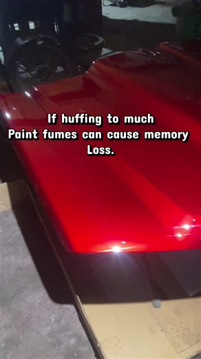 Candy Red Paint Over Silver Car Check
