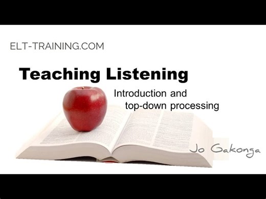 Teaching Listening - Differences Between Reading & Listening