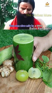 234K views · 2.3K reactions | ⚡ Baba Ramdev's POWERFUL Green Juice for Ultimate Health!  #shorts #short #spinach #ginger #amla #gooseberry #cucumber #health #babaramdev #recipe #reels #reelsinstagram | Kitchen Muse | Facebook