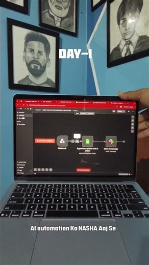 DAY-1 Lead capture and instant alert system 💻.#n8n#aiautomation#leadgeneration#aiagents#shorts#viral