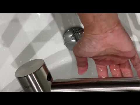 ダイソン ハンドドライヤー 一体型 自動水栓 初体験Dyson Airblade Wash+Dry