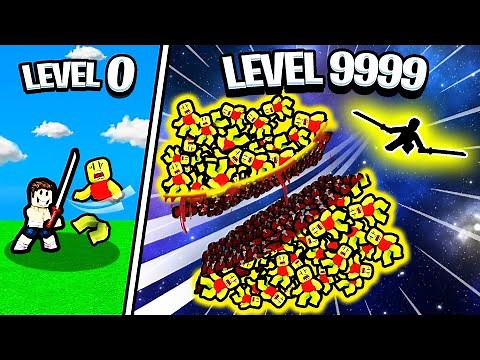 SLICING 9999+ NOOBS in Roblox Anime Artifacts