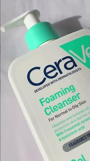 Gentlest cleanser everrrrrr 🥹🩷 | CeraVe Cleanser review | Normal to Dry Skin