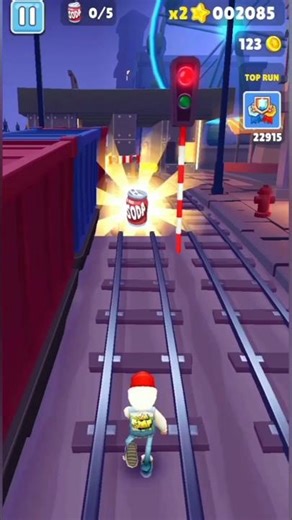 Subway Surfers Chicago Soda Rush | 5 Sodas Collected Mission Complete 🔥 #ytshorts #subwaysurfers