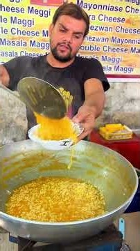 Street Food Maggie Making 🍜