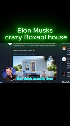 This is what Elon Musk's tiny home tour looks like inside a Boxabl Casita. @BOXABL