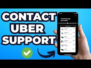 How to Contact Uber Support (Best Way 2025)