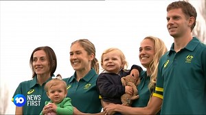 Australia's Olympic marathon team has been revealed but proved a tough choice for selectors. Among those to receive their tickets to Paris today are three female runners who will have some very special support along the gruelling 42-kilometre route | Australian Olympic Team| Athletics Australia | 10 News Melbourne