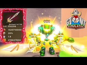 Giant Simulator ⚔️ تحديث ماب العمالقة و اشتريت اغلى سلاح ميثك