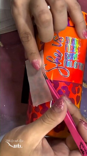 48K views · 336 reactions | Click "Watch Video" for the full tutorial of Dollar Tree Pool Noodle Magic!  Watch as we transform an ordinary tumbler into something extraordinary.✨ #PoolNoodleHack | LittleLee and Rose | Facebook