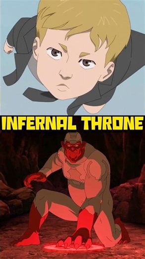 Who Damien Darkblood Is Dragging to Hell #invincible #comics #shorts