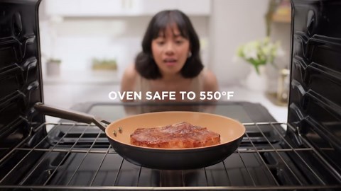 Ninja 10pc Ceramic Pots and Pans Non-Stick Cookware Set, Oven Safe to 350°F, Induction Compatible