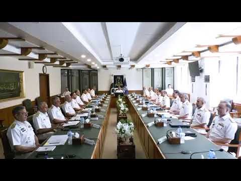 The Command & Staff Conference of Pakistan Navy concluded at Naval Headquarters, Islamabad | ISPR