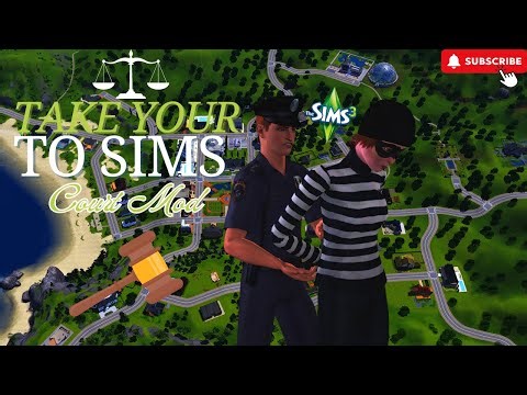 The Sims 3: Realistic NEW MOD Overview - Take Your Sims to Court!